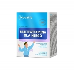 Zdjęcie NOVATIV Multiwitamina dla Niego 60 tabletek