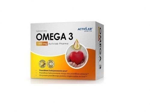 Zdjęcie ACTIVLAB Omega 3 1000 mg 60 kapsułek
