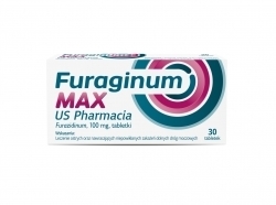 Zdjęcie FURAGINUM MAX US Pharmacia 100 mg 30 tabletek