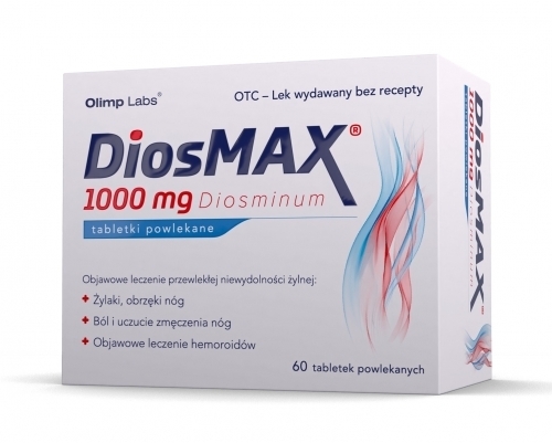 Zdjęcie DIOSMAX 1000 mg 60 tabletek
