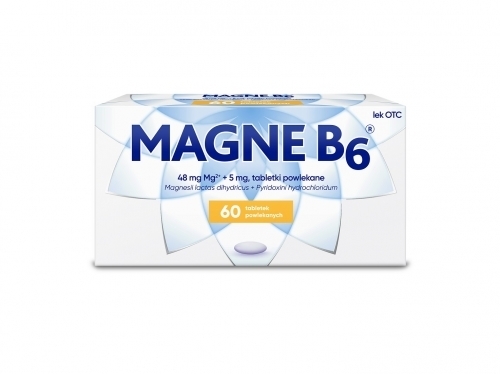 Zdjęcie MAGNE B6 60 tabletek