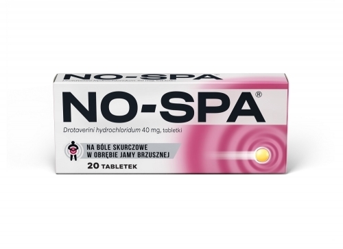Zdjęcie NO-SPA 40 mg 20 tabletek