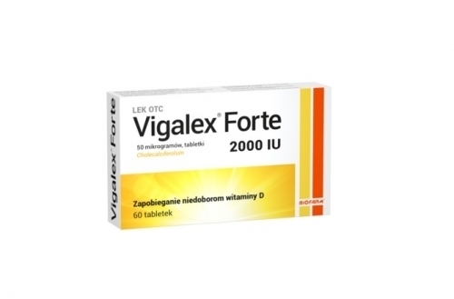 Zdjęcie VIGALEX FORTE 2 000 I.U. 60 tabletek
