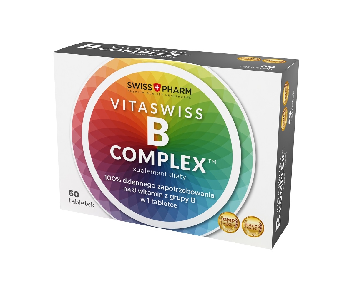 VITASWISS B COMPLEX 60 Tabletek