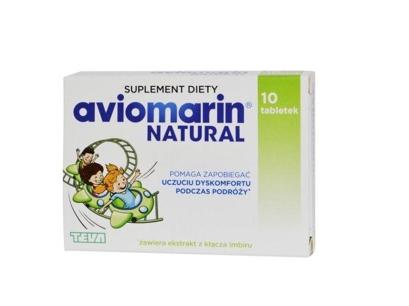 AVIOMARIN NATURAL 10 tabletek w Apteka AMICA - Apteka Internetowa