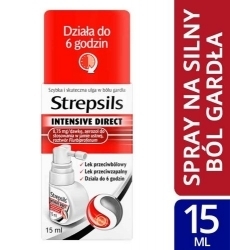 Zdjęcie STREPSILS Intensive Direct aerozol 15 ml