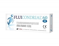 Zdjęcie FLUICONDRIAL M 60 mg Roztwór do wstrzykiwania 1 ampułko-strzykawka 3 ml