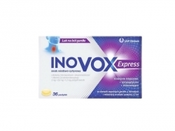 Zdjęcie INOVOX EXPRESS o smak miodowo-cytrynowym 36 pastylek