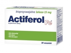 Zdjęcie ACTIFEROL FE 15 mg 30 saszetek