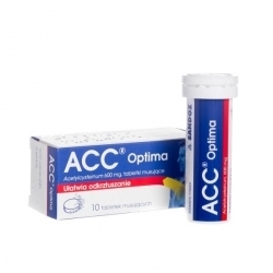 Zdjęcie ACC OPTIMA 600 mg 10 tabletek musujących