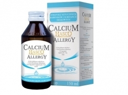 Zdjęcie HASCO Calcium Allergy syrop bezsmakowy 150 ml