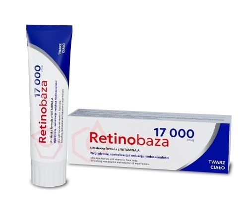 Zdjęcie RETINOBAZA 17000 Krem z witaminą A 30 g
