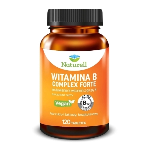 Zdjęcie NATURELL WITAMINA B Complex Forte 120 tabletek