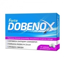 Zdjęcie DOBENOX FORTE 500 mg 30 tabletek
