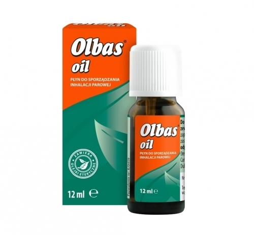 Zdjęcie OLBAS OIL Płyn do sporządzania inhalacji parowej 12 ml