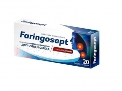 Zdjęcie FARINGOSEPT 10 mg 20 tabletek