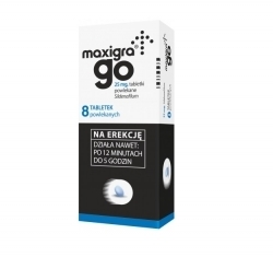 Zdjęcie MAXIGRA GO 25 mg 8 tabletek