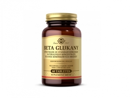 Zdjęcie SOLGAR Beta Glukany 200 mg 60 tabletek
