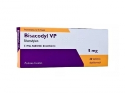 Zdjęcie BISACODYL VP 5 mg 30 tabletek