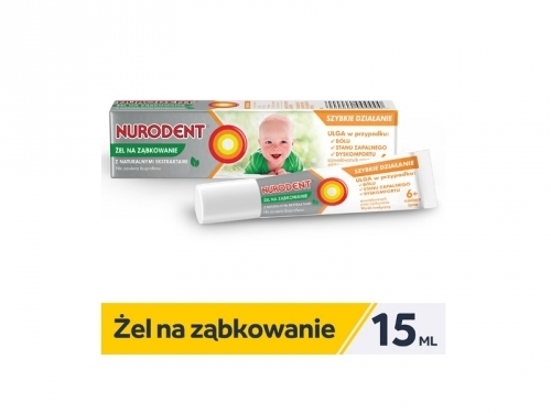 Zdjęcie NURODENT Żel na ząbkowanie 15 ml