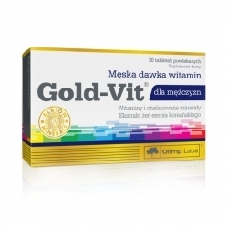 Zdjęcie OLIMP Gold-Vit dla mężczyzn 30 tabletek