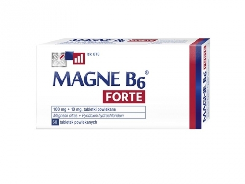 Zdjęcie MAGNE B6 FORTE 60 tabletek