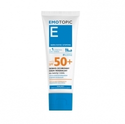 Zdjęcie EMOTOPIC Dermo Ochronny Krem Mineralny SPF 50+ do twarzy i ciała 75 ml