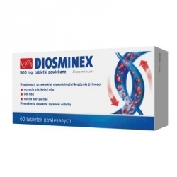 Zdjęcie DIOSMINEX MAX 1000 mg 60 tabletek