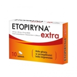 Zdjęcie ETOPIRYNA EXTRA 10 tabletek