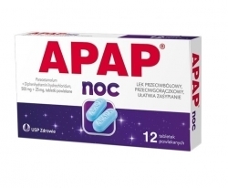 Zdjęcie APAP NOC 12 tabletek