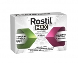 Zdjęcie ROSTIL MAX 500 mg 30 tabletek