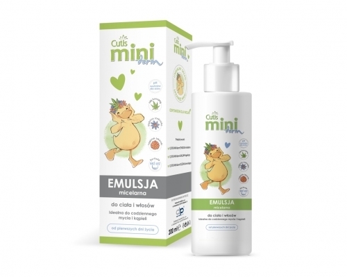 Zdjęcie CUTIS MINI derm EMULSJA micelarna 200 ml