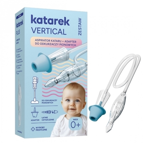 Zdjęcie KATAREK VERTICAL ZESTAW KATAREK PLUS Aspirator kataru + Adapter do odkurzaczy pionowych 1 zestaw