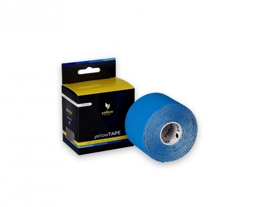 Zdjęcie YELLOWTAPE Taśma do kinesiotapingu 5 cm x 5 m niebieska 1 sztuka