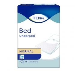 Zdjęcie TENA BED NORMAL Podkłady higieniczne rozmiar 60 x 90 cm 5 sztuk