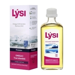 Zdjęcie LYSI OMEGA3 Tran islandzki o smaku tutti frutti 240 ml