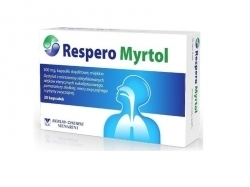 Zdjęcie RESPERO MYRTOL 300 mg 20 kapsułek
