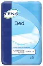 Zdjęcie TENA BED NORMAL Podkłady higieniczne rozmiar 60 x 90 cm 5 szt.