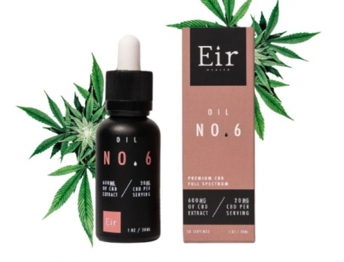 Zdjęcie EIR HEALTH Oil NO.6 olejek CBD Pełne spektrum 30 ml DATA 31.03.2024