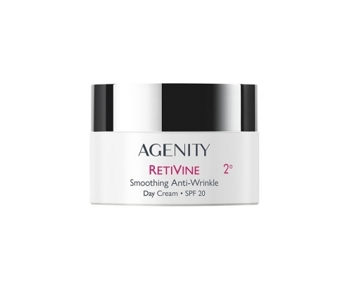 Zdjęcie AGENITY RETIVINE 2° Wygładzający krem przeciwzmarszczkowy na dzień SPF20+ 50 ml