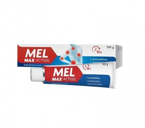 Zdjęcie MEL MAX ACTIGEL Żel 20 mg/g 100 g