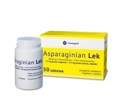 Zdjęcie ASPARAGINIAN LEK 50 tabletek