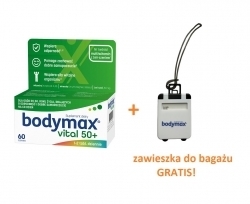 Zdjęcie BODYMAX VITAL 50+ 60 tabletek + zawieszka do bagażu GRATIS!