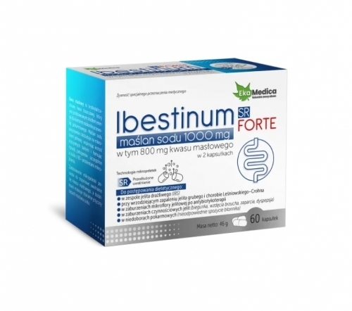 Zdjęcie EKAMEDICA IBESTINUM FORTE SR 1000 mg 60 kapsułek