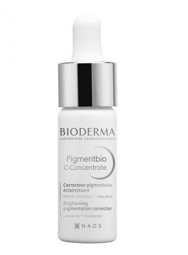 Zdjęcie BIODERMA PIGMENTBIO C-CONCENTRATE Koncentrat na przebarwienia z wit. C i kwasami AHA i BHA 15 ml