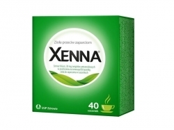 Zdjęcie XENNA 30 mg Zioła przeciw zaparciom 40 saszetek DATA 31.12.2023