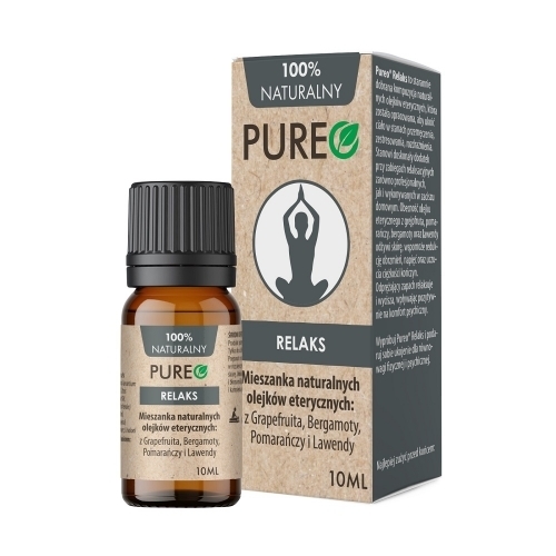 Zdjęcie PUREO RELAKS Mieszanka olejków eterycznych 10 ml