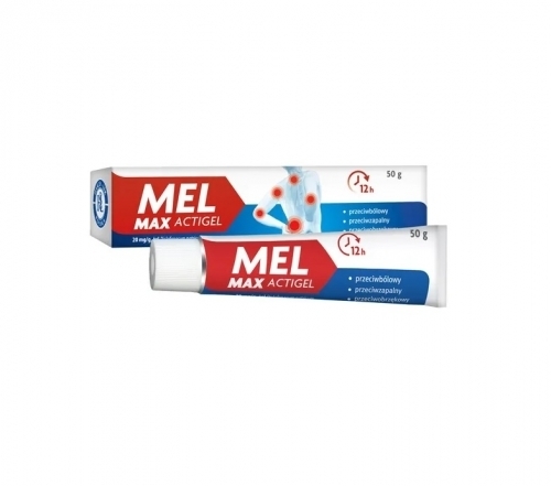 Zdjęcie MEL MAX ACTIGEL Żel 20 mg/g 50 g