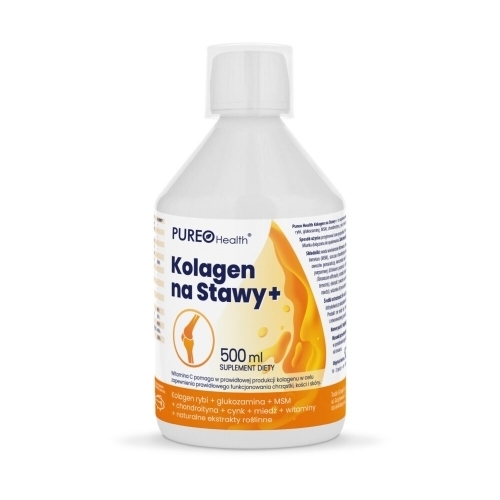 Zdjęcie PUREO HEALTH Kolagen Na Stawy+ płyn 500 ml