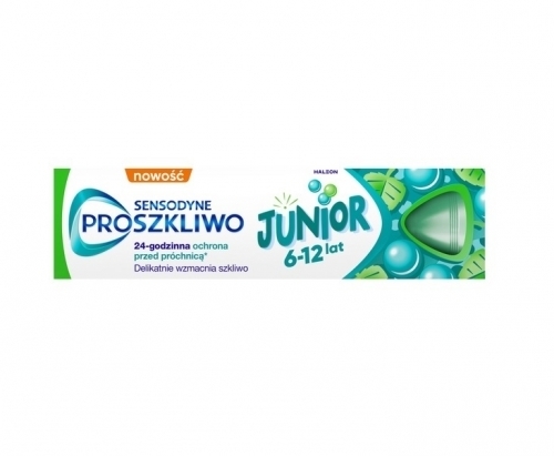 Zdjęcie SENSODYNE Proszkliwo Junior Pasta do zębów 6-12 lat 75 ml